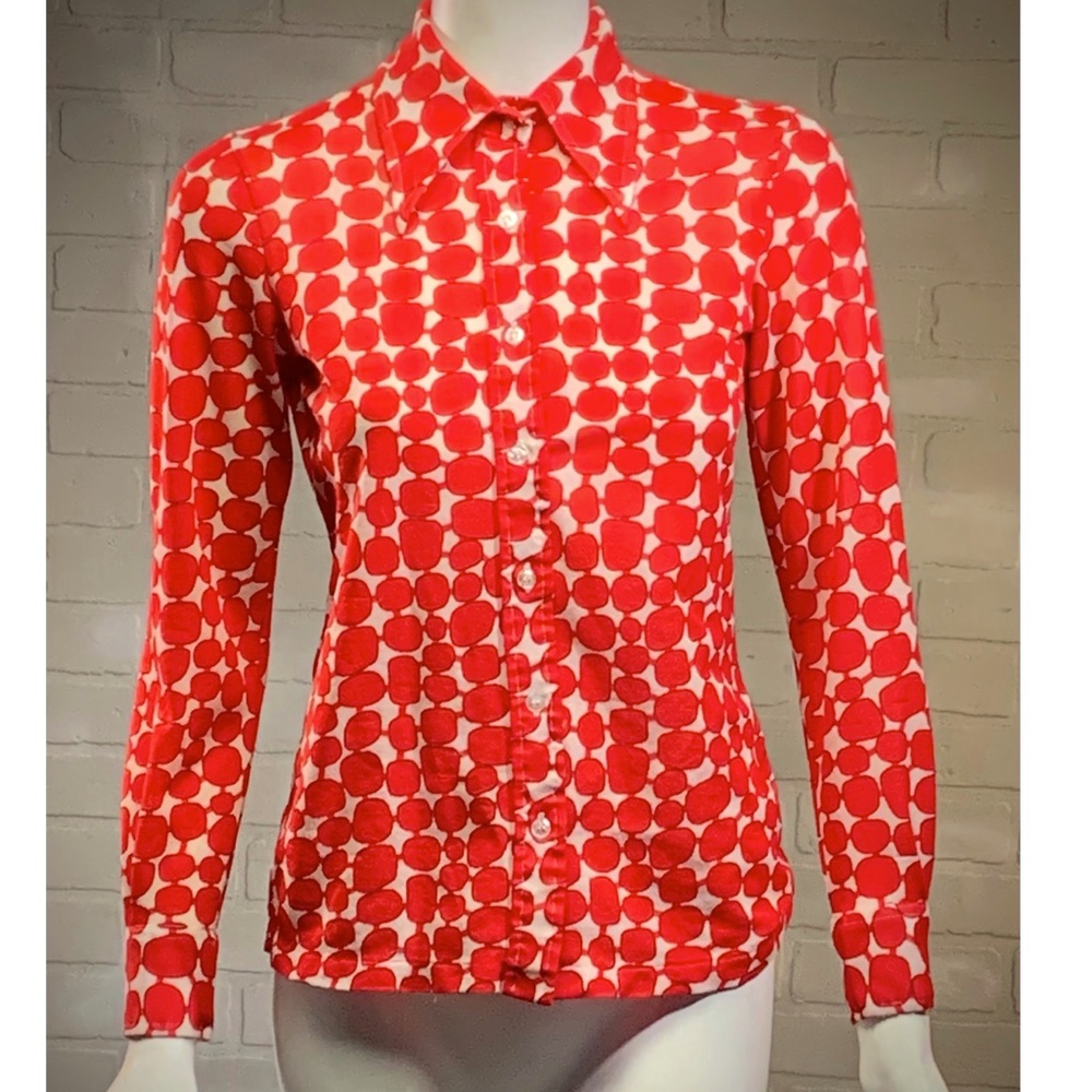 Vintage Psychedelic Button Down - image 2